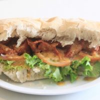 HUNGARIAN SAUSAGE SANDWICH